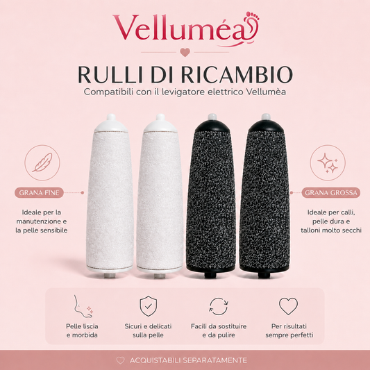 4 Rulli di Ricambio